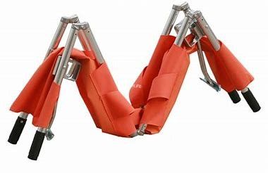 Φορητό φορείο Foldaway κραμάτων αργιλίου, υπομονετική μεταφορά έκτακτης ανάγκης