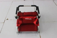 Mdk-B6 φορητό διπλώνοντας φορείο σκαλοπατιών κραμάτων αργιλίου με τη ρόδα