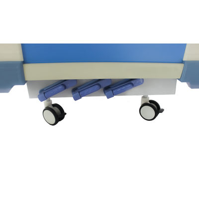 3 βαρέων καθηκόντων χειρωνακτικά νοσοκομειακά κρεβάτια λειτουργίας 80 βαθμοί για την υπομονετική περιποίηση