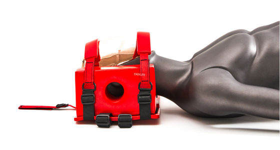 Πλακέτες κεφαλής για την σπονδυλική στήλη Πλακέτες για το νοσοκομείο Πλαίσιο καθολικό ακινητοποιητή κεφαλής για στρετσερ