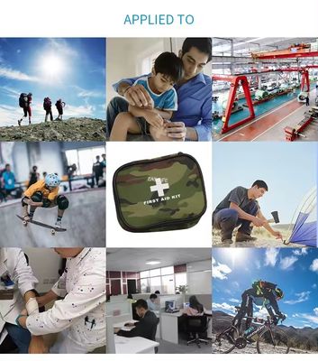 Καμουφλάζ Μεγάλη χωρητικότητα Κιτ Πρώτων Βοηθειών Κίτ Επιβίωσης Ερήμου Κίτ Εξωτερικής Διάσωσης Ιατρικό Κιτ