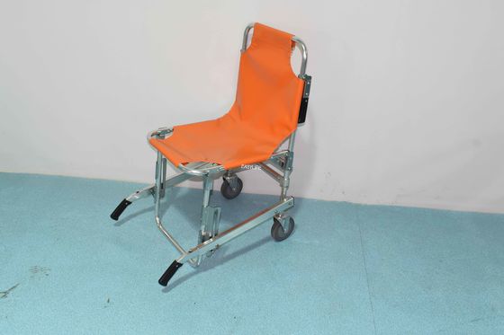 Κατάλληλο φορείο σκαλοπατιών ασθενοφόρων που διπλώνει την αντιολισθητική αλυσίδα