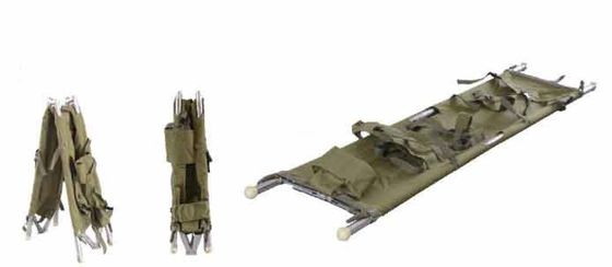 Κράμα αργιλίου PVC που διπλώνει το ιατρικό φορείο 208 X 55 X 13CM για το ασθενοφόρο 9 κλ