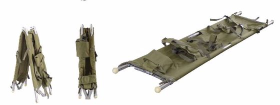 Κράμα αργιλίου που διπλώνει το ιατρικό φορείο 200 X 46 X 16cm για το ασθενοφόρο 9 κλ