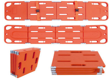 πίνακας σπονδυλικών στηλών 1.91M πτυσσόμενος, πλαστικό φορείο διάσωσης πυρκαγιάς, κολυμπώντας φορείο διάσωσης που διπλώνει τον πίνακα σπονδυλικών στηλών