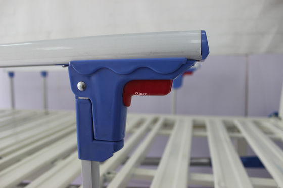 Χειρωνακτικό ICU ιατρικό κρεβάτι 80MM τριών στροφάλων στρόφαλοι πλαισίων 159Kg τρεις