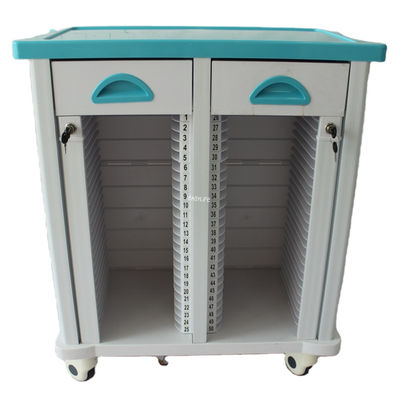 680MM 40CM ιατρικό εξοπλισμό τροχόσπιτο ABS νοσοκομείο ιατρικό τροχόσπιτο χειροκίνητο θήκη φορτοφυλάκιο τροχόσπιτο