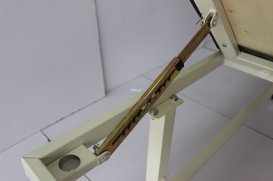 Ιατρικά κρεβάτια εξέτασης Gynae κραμάτων αργιλίου που ανυψώνουν με το χέρι