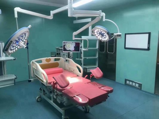 Ηλεκτρικό γυναικολογικό μαιευτικό κρεβάτι 2000 X 600 X 650mm SS 304 εξέτασης για τη γυναίκα