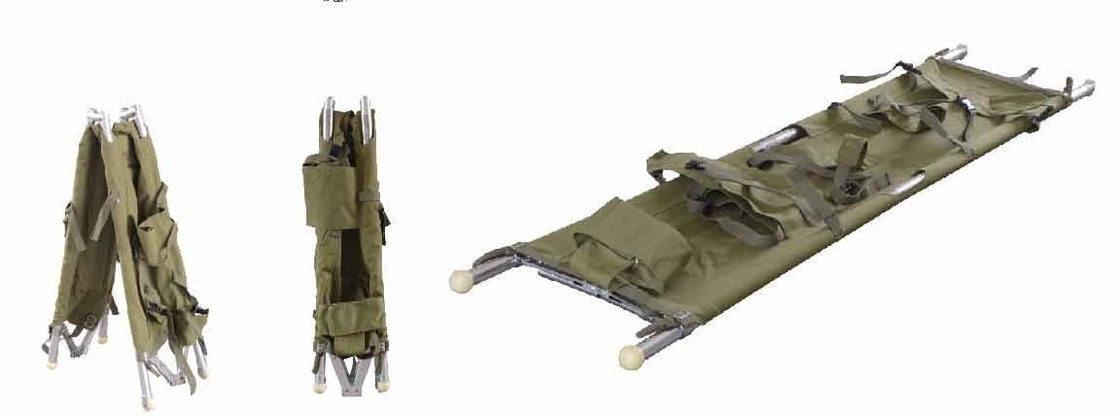 Κράμα αργιλίου που διπλώνει το ιατρικό φορείο 200 X 46 X 16cm για το ασθενοφόρο 9 κλ