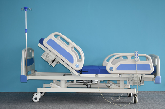 Καλή τιμή. 3Δουλειά Εγχειρησιακό νοσοκομειακό κρεβάτι με αναδιπλούμενες πλευρές παιδικής κούνιας ABS σε απευθείας σύνδεση