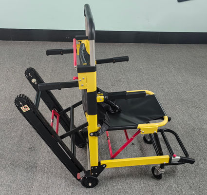 Αλουμινίου κράμα Εγχειριδίου Crawler τύπου Σκάλα Stretcher αναδιπλούμενο ελαφρύ για το νοσοκομείο μεταφορά ασθενών